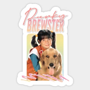 Punky Brewster / 80s Retro Aesthetic Sticker